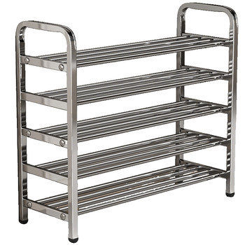 Stainless steel shoe rack multi-layer household