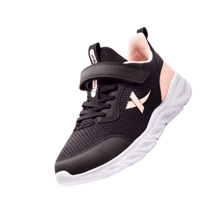 特步童鞋女童运动鞋春秋季新款儿童休闲鞋网面透气中大童跑步鞋子