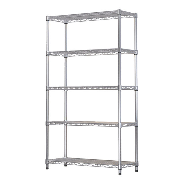Screw-free installation rack for free on the floor height