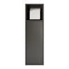 Bathroom 304 stainless steel toilet brush niche embedded hidden device rack toilet with door bathroom paper towel holder