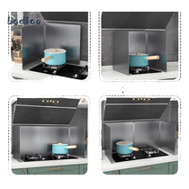 Folding gas stove baffle stove cassette stove windshield camping windproof board windshield outdoor Cass stove enclosure