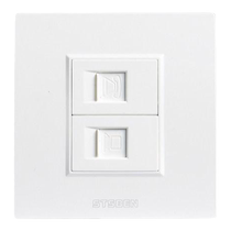 Type 86 concealed 10G network panel CAT6A computer broadband information phone Category 6e shielded network cable socket