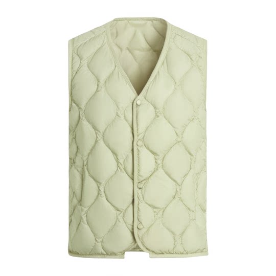 雅鹿轻薄羽绒马甲内胆背心女2025冬季新款保暖短款大衣内搭马夹女