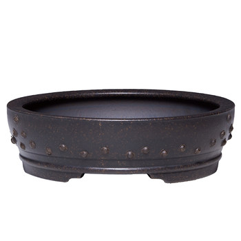 Purple sand round mouth cute boutique succulent flowerpot