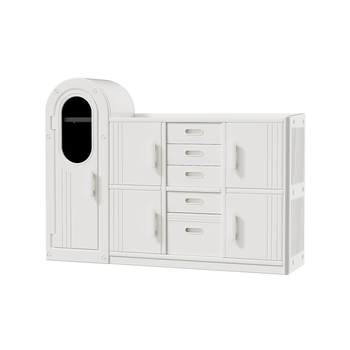Baby supplies storage rack treasure storage cabinet wardrobe children's toy storage rack feeding taibao storage cabinet
