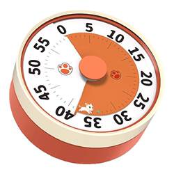 Visual Silent Timer, a Special Self-Discipline Tool for Primary School Students, Time Manager, Kitchen Reminder Timer