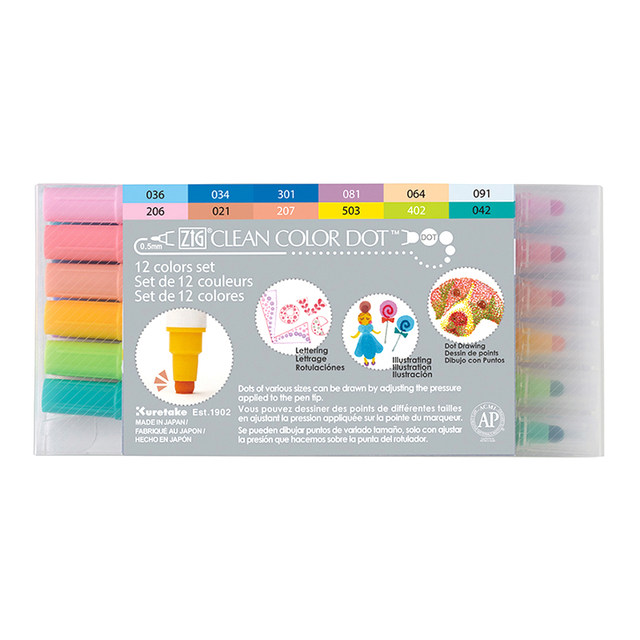 Japanese Kuretake Kuretake dot pen double-ended