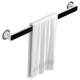 Hole-free multifunctional towel rack