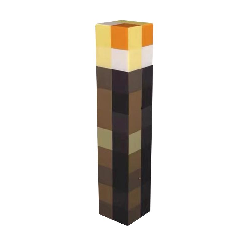 Minecraft torch lamp mc game peripheral night light