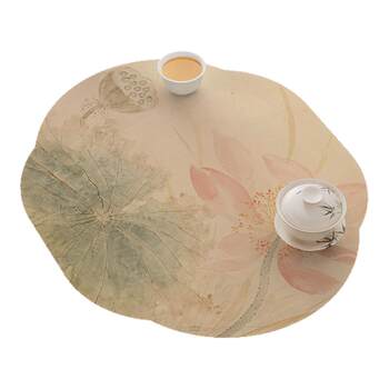 Chinese zen tea pad dry coaster tea