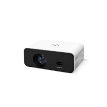 WEMI micron projector L200 home ultra-high definition ຫ້ອງນອນກໍາແພງຫີນ projection ໂທລະສັບມືຖືຫນ້າຈໍຂະຫນາດນ້ອຍຫໍພັກນັກສຶກສາ projector ultra-high definition home theater projection 2024 new portable TV projection