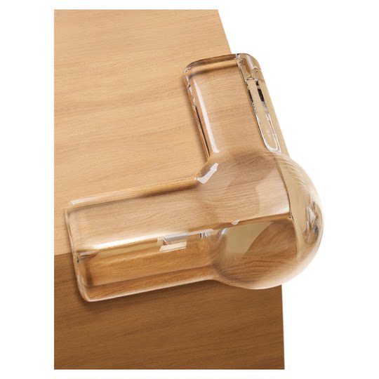 Anti-collision silicone protective cover for table legs