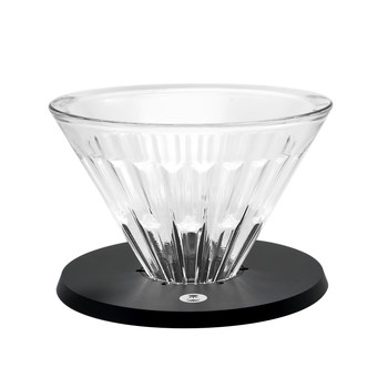 Taimo Crystal Ice Pupil V60 Filter Cup Thickened Optical Glass Hand-brewed Coffee Filter Household Coffee Pot