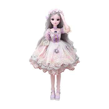 Talking Doll 60cm Blinking Storytelling Simulation Princess Big Doll Girls Toy ຂອງຂັວນວັນເກີດ