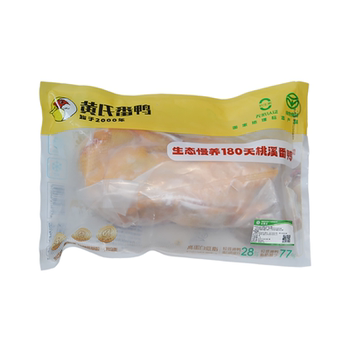 Huang's muscovy ducks are kept free-range for 180 days and are kept ecologically free-range