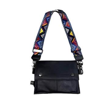 Three-box crossbody bag, japanese and korean shoulder bag, fashionable small bag