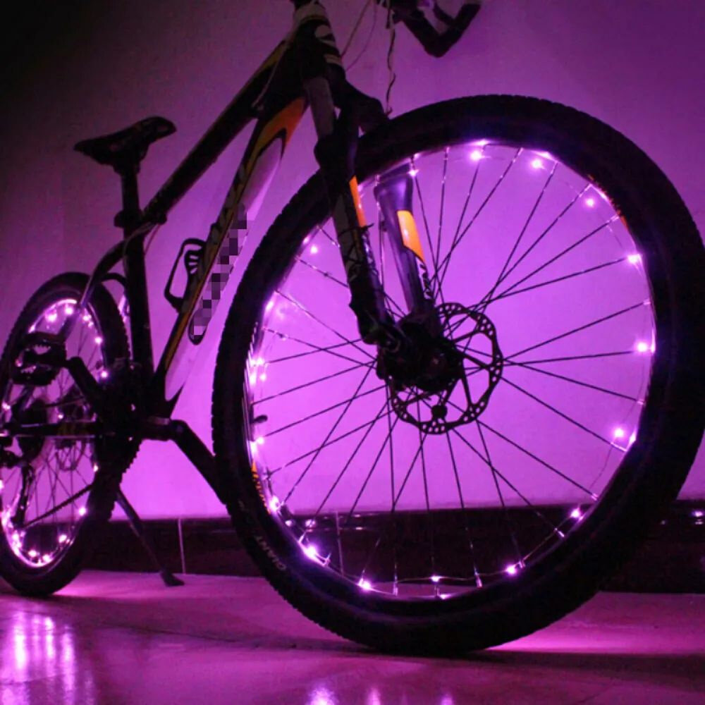 Bicycle Hot Wheel Lights Mountain Bike Frame Decoration LighTaobao
