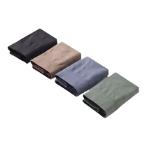 4 pairs of comfortable breathable seamless modal mens underwear no sense solid color stretchy breathable mid-rise mens boxer briefs