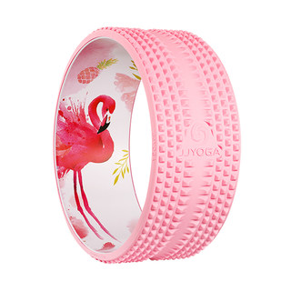 JJYOGA第五代凹形护脊硅胶瑜伽轮瑜伽圈初学后弯经典天鹅款包邮