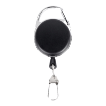 Luya automatic retractable buckle fishing easy-pull buckle anti-lost keychain mountaineering outdoor portable retractable multi-function rebound