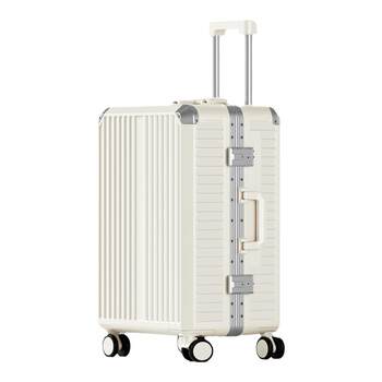 ກະເປົາເດີນທາງ trolley suitcase ສໍາລັບແມ່ຍິງ 2026 ໃຫມ່ 20 ນິ້ວ boarding code 24 ທີ່ເຂັ້ມແຂງແລະທົນທານຂອງຜູ້ຊາຍກອບອາລູມິນຽມຂະຫນາດໃຫຍ່ຄວາມສາມາດ