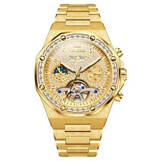 父亲节礼物官方正品2025新款男士手表机械表夜光多功能男腕表十大