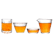 (Self-operated) aderia Japan imported first snow glacier cup whiskey cup Japanese glass texture tea tasting