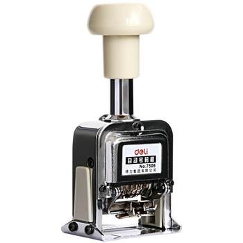 Deli automatic numbering machine multi-digit coding machine