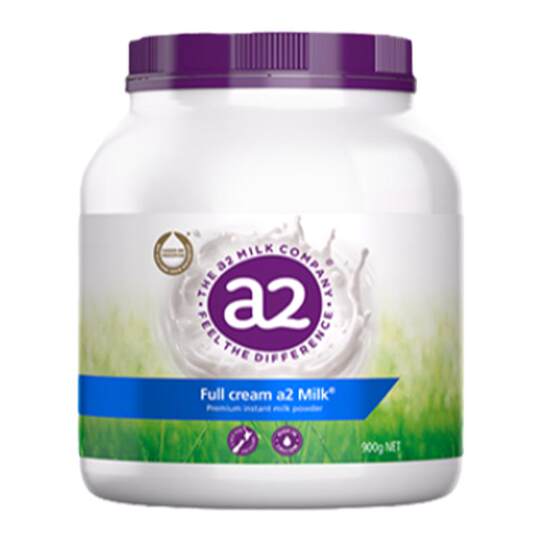 澳洲a2紫吨吨成人奶粉速溶全脂高蛋白全家营养学生青少年保税900g