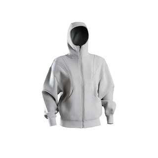 Monster Guardians恣意系列女子秋冬加绒聚热锁温连帽落肩外套