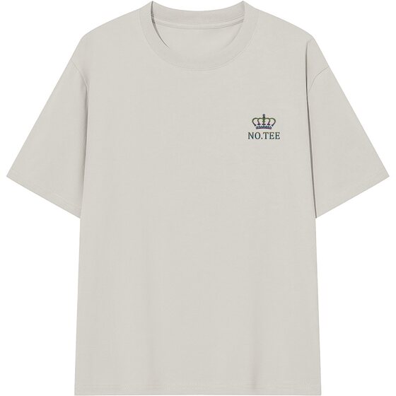7A antibacterial cool mercerized cotton T-shirt quick drying and breathable