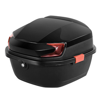 Electric Vehicle Trunk, Battery Car Rear Trunk, Universal Motorcycle Thickened Storage Box, Large Capacity for Men and Women Scooters