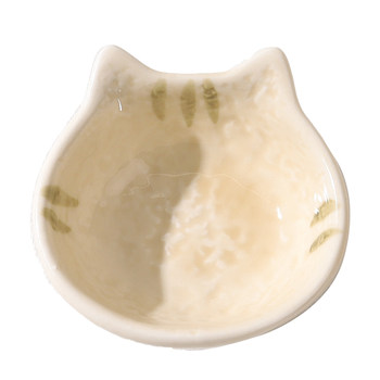 Huaijin cute cat ceramic tableware small dish household dish dipping dish soy sauce vinegar dish condiment dish ins style