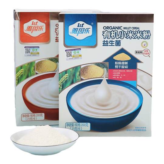 Yayinle 6-месячная добавка к детскому питанию из органического проса