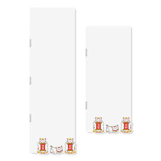 Convenient message whiteboard prompts on the side of dr. magnet’s computer