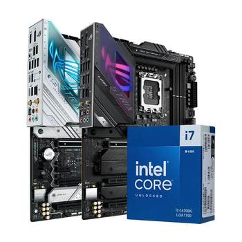 Intel i7 14700k/14700kf with asus z790/b760 motherboard cpu set