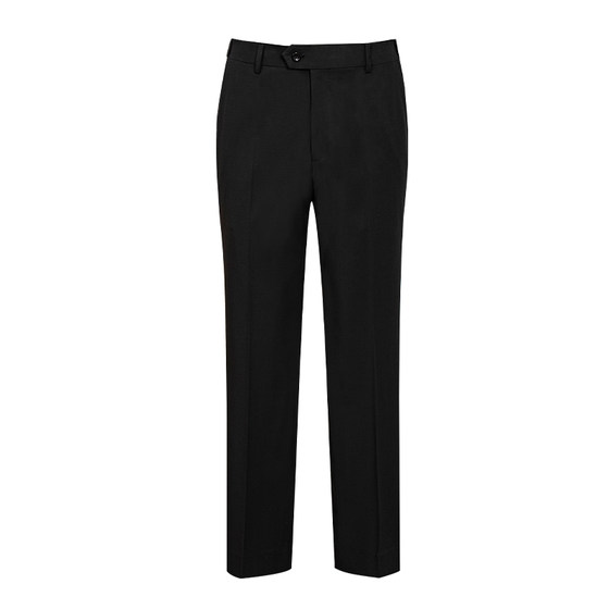 Men's slim -fitting velvet modifier black trousers wedding banquet wedding groom groom dresses pants men's trend
