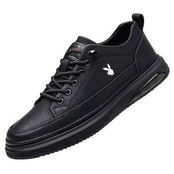 Playboy men's shoes, genuine leather casual leather shoes and trendy shoes