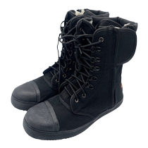 Firefighting training boots firefighter competition climbing rope climbing rescue boots lightweight non-slip canvas forest fire fighting shoes