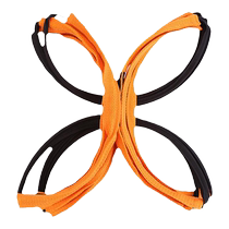 Multifunctional butterfly agility ladder folding ladder childrens physical fitness rope ladder training sensitive soft ladder basketball fitness sports