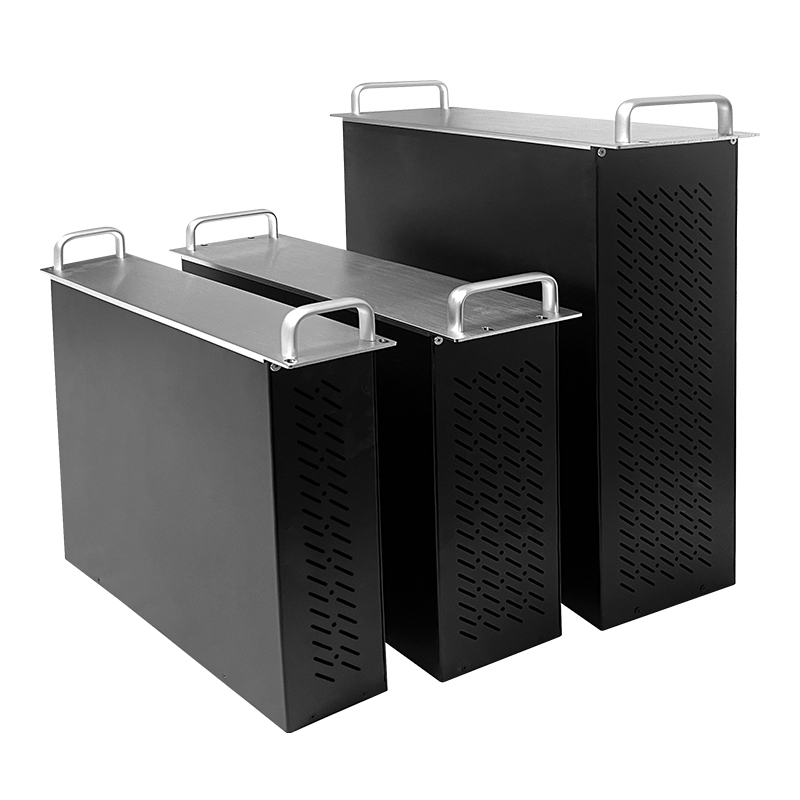 Combined 2u chassis aluminum custom server