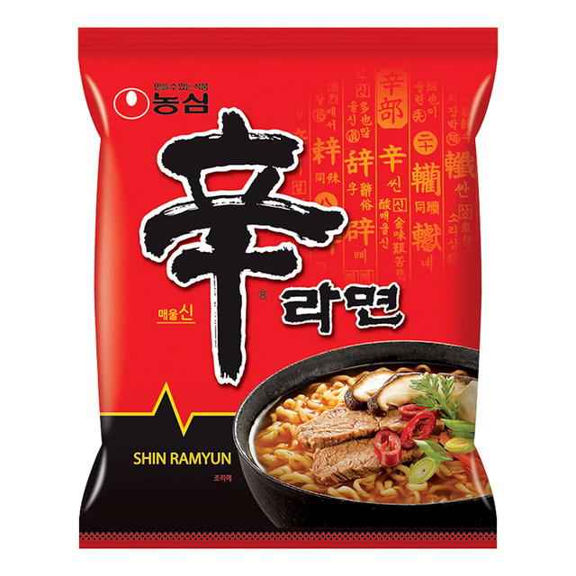 Korean imported Nongshim Shin Ramen bagged ramen collection classic Korean instant noodles with various flavors