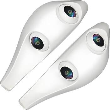 Sameis car camera hd dual lens integrated