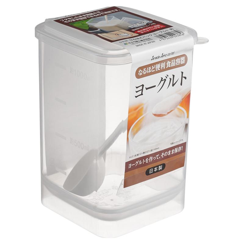 Japan imported yogurt fermentation cup homemade yogurt fermentation container with lid crisper refrigerator refrigerated storage box