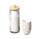 The popular version of the rice-shell tea cup portable tea set is reduced