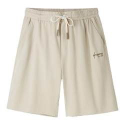 HLA/Heilan House drawstring pants 24 new summer sports light and embroidered shorts ຫ້າຈຸດສໍາລັບຜູ້ຊາຍ