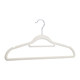 Flocking wet and dry anti-slip finishing and storage clothes support