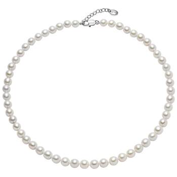 Jingrun nearly round nucleated pearl necklace clavicle necklace