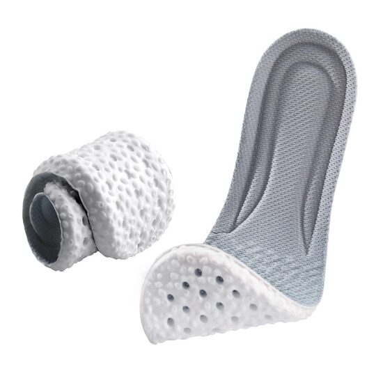 Men's sweat-absorbing, anti-odor insoles, sports shock-absorbing, super-soft, long-standing military training, breathable mugwort deodorant, thin insoles for women