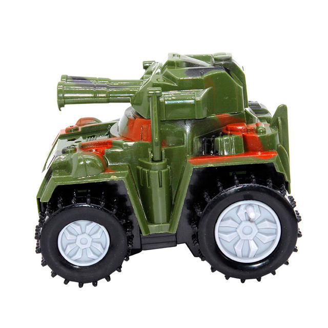 Golden Rice Inertial Pullback Car Simulation Tank Toy Car